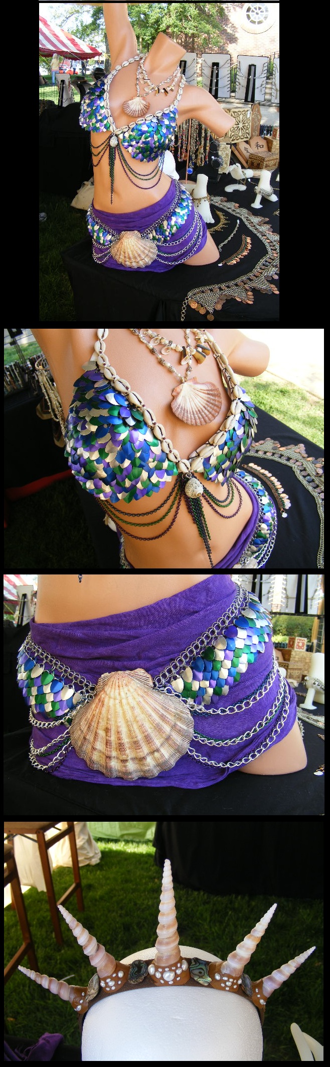 Mermaid BellyDance Set