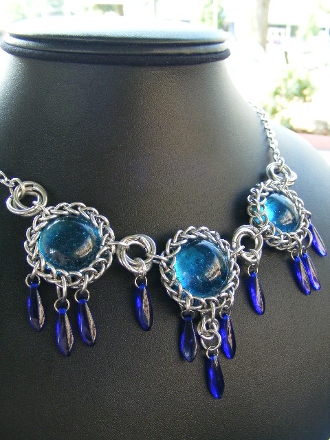 Persian daggers in blue