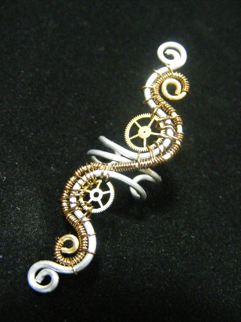 Steampunk Earcuff