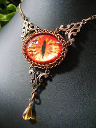 Fire Eye In Copper