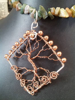 Copper Wire Tree