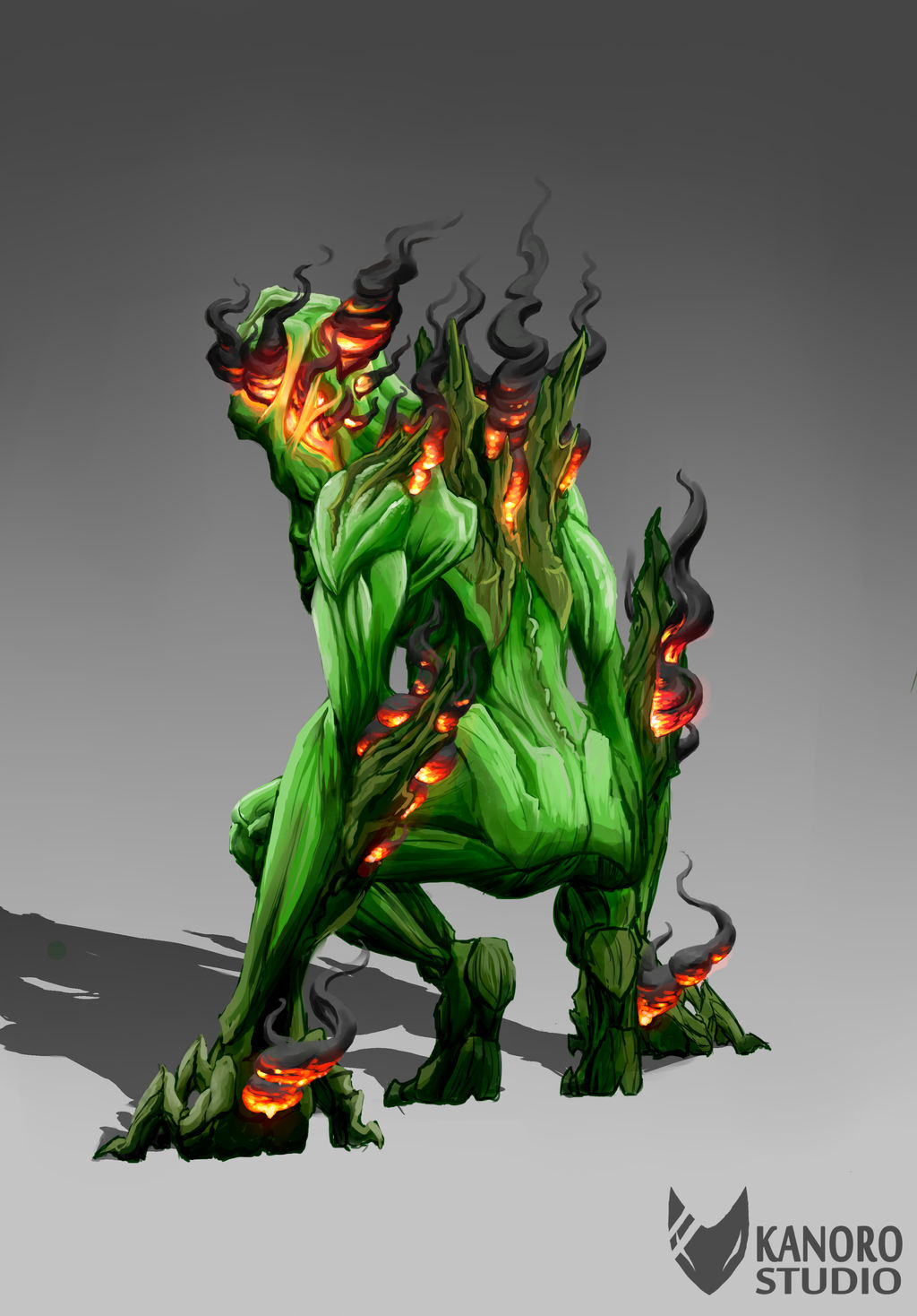 Explosive Creeper - Minecraft Creature Concepts by Kanoro-Studio on ...