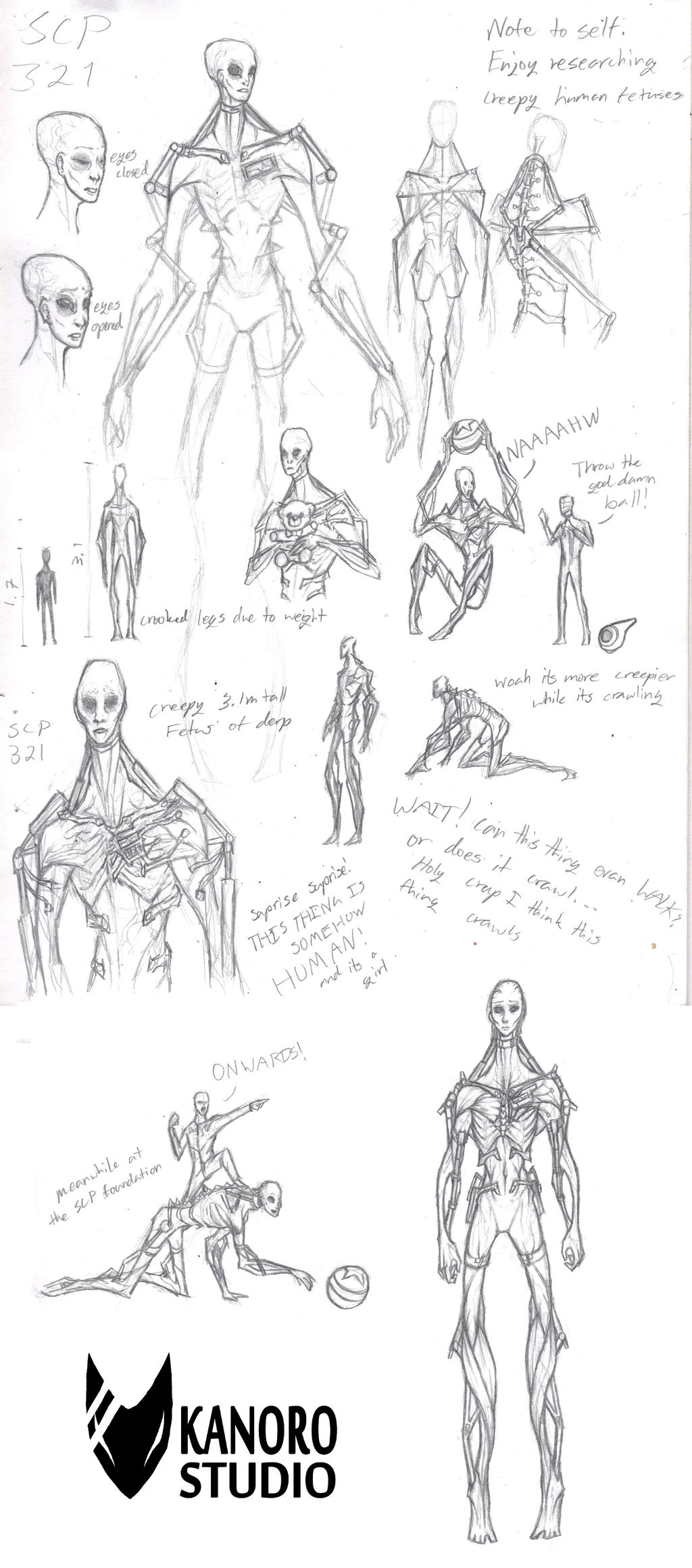 Sketchdump - 7/04/2014 (SCP 321)