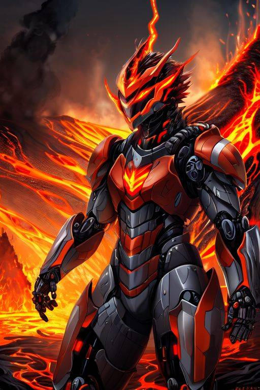 Magma Ranger Magma Ranger by OniPhobia on DeviantArt