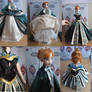 Frozen Anna Coronation custom dress details