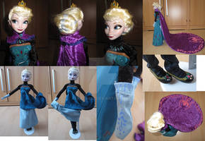 Frozen Queen Elsa coronation dress - details