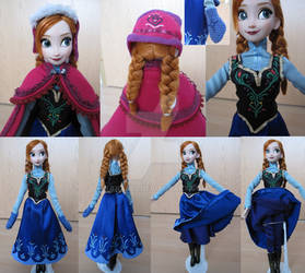 Frozen Anna costume details