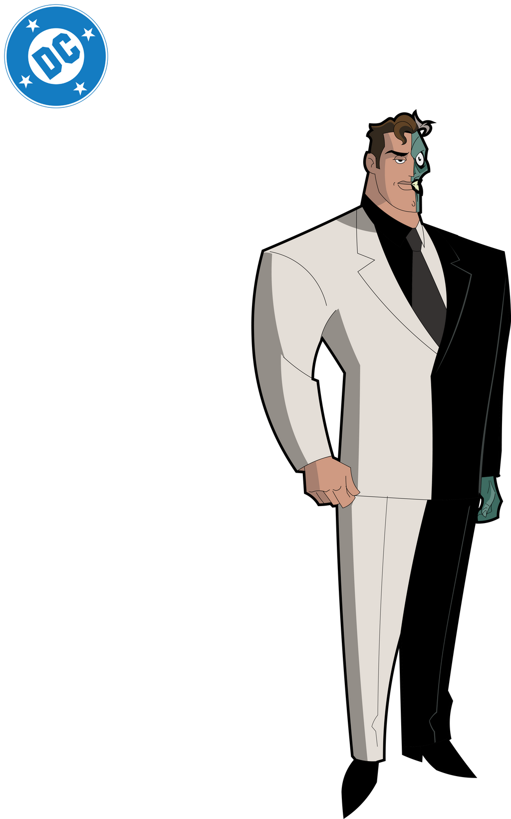 Two Face DC UNIVERSE by Ferreira-404 on DeviantArt