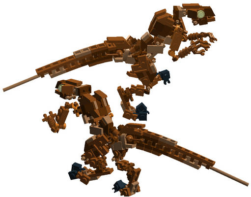 Lego raptor