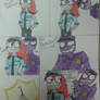 Dorothy e Vincent (Purple guy) comics XD