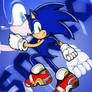 Sonic SA2 Colored