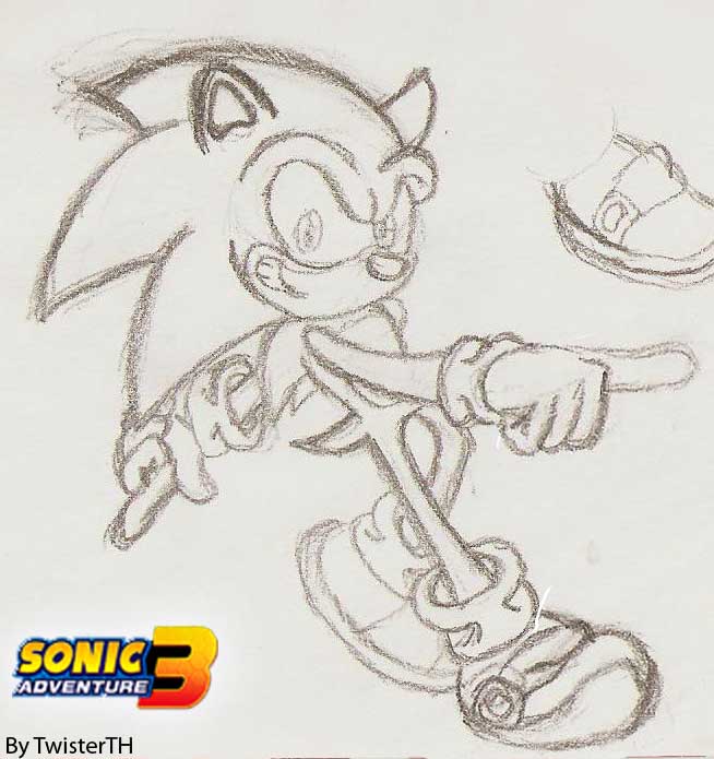 Sonic SA3 Sketch