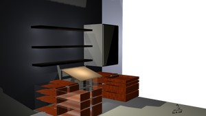 WIP MOM's new Workstation in Maya not Finished yet
