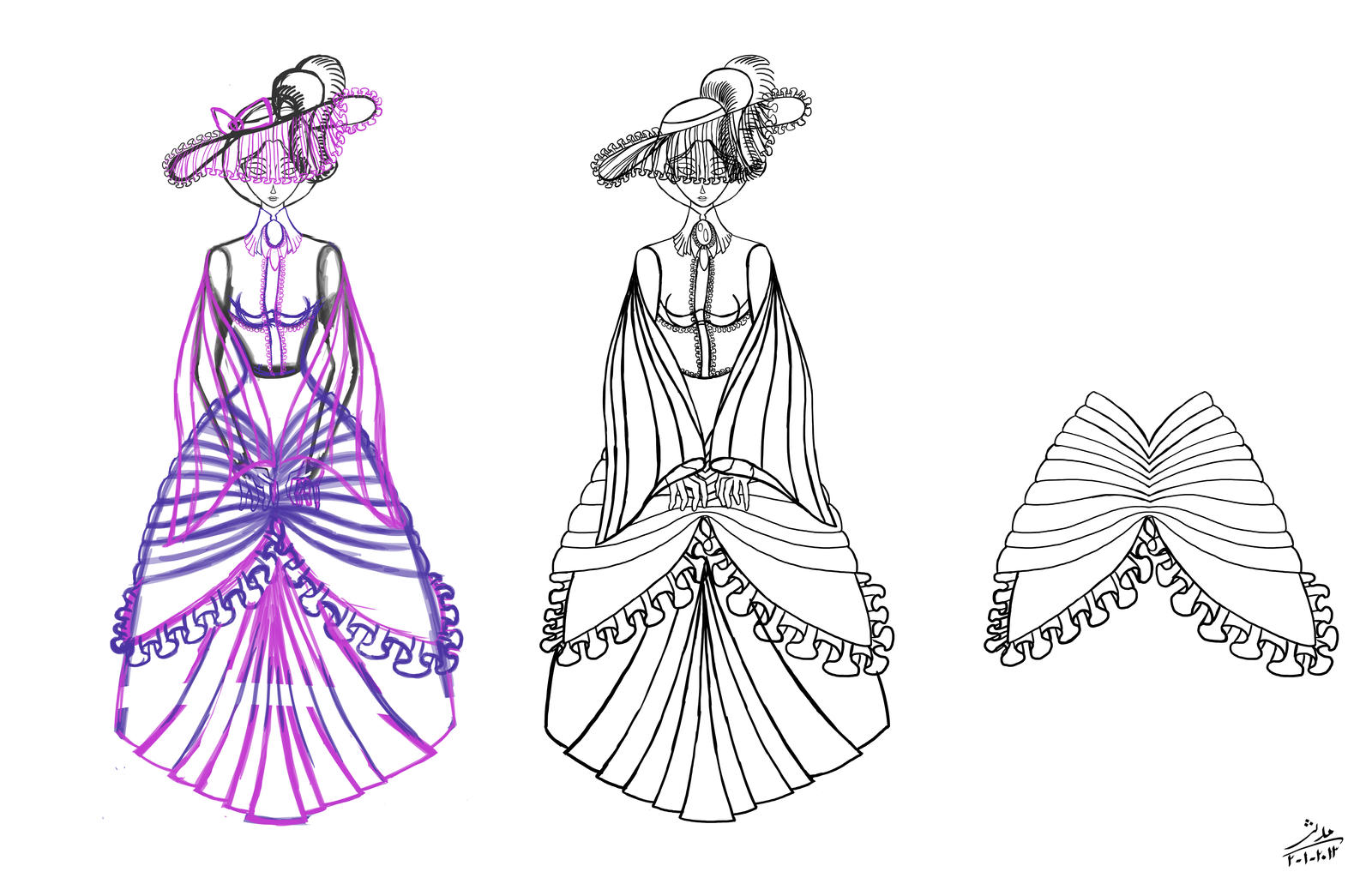 Victorian Woman Pre Concept 02