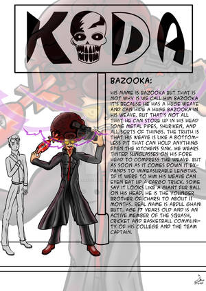 KODA BOYS: Bazooka by kalabadi-hallaj