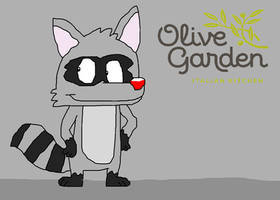 Olive Garden OCs - Ron Raccoon