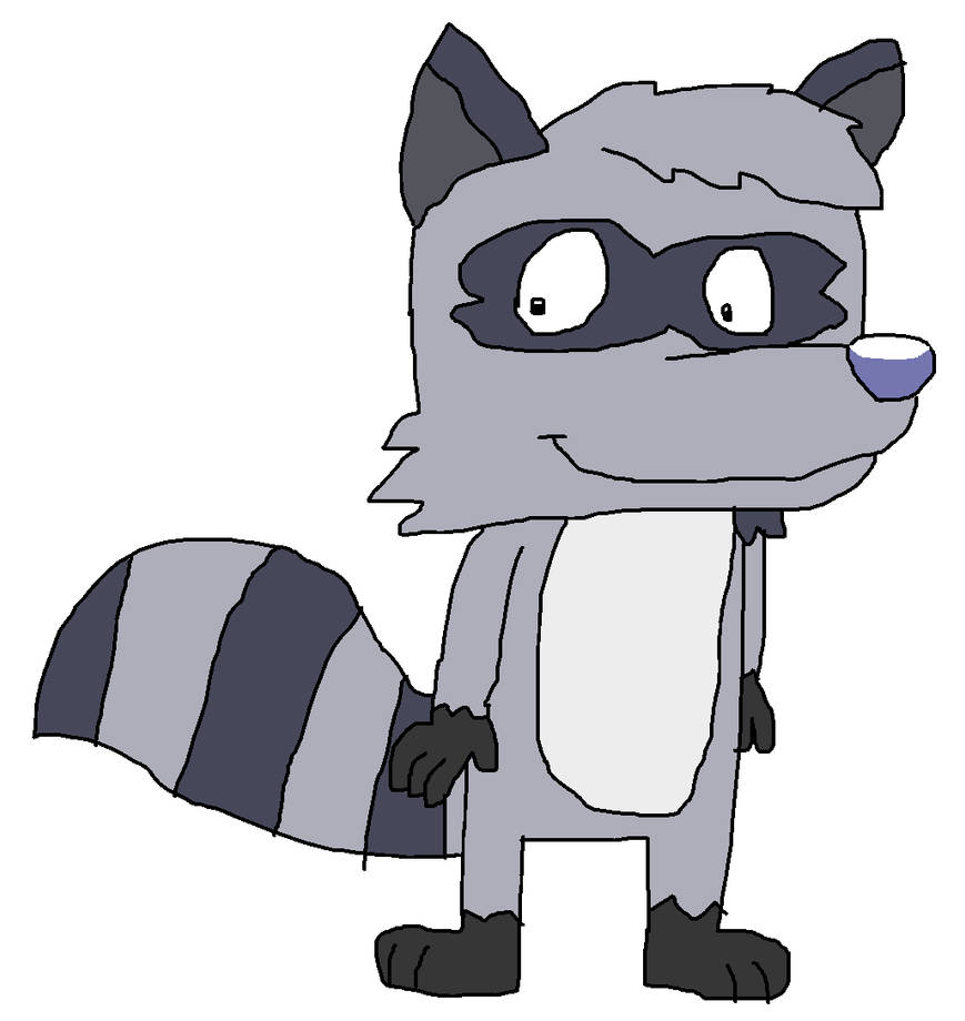 Ralph the Raccoon by KatelynnTheFox2005 on DeviantArt