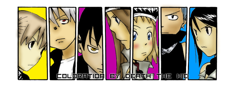 Soul Eater group coloration