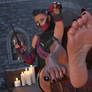 Crushed Beneath a Fighter Feet