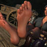 Lost in the Forest — Different Feet!