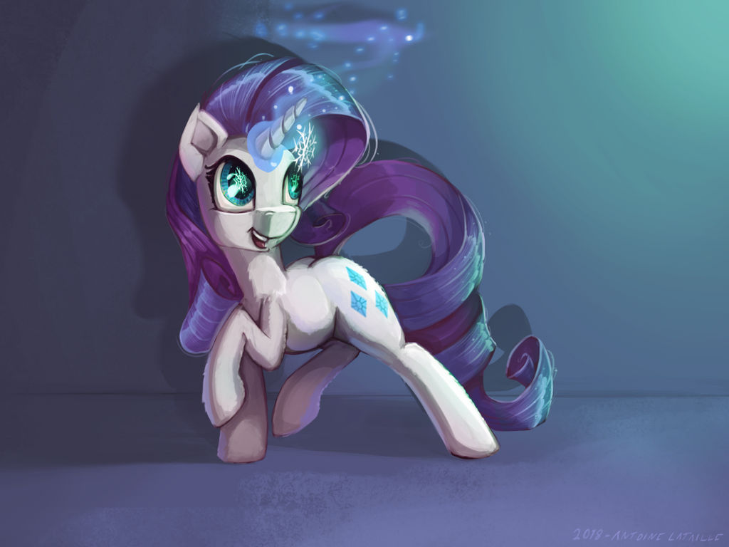 Snow Rarity Deviantart COMMISSION - Rarity's snow flake by Tony-Retro on DeviantArt