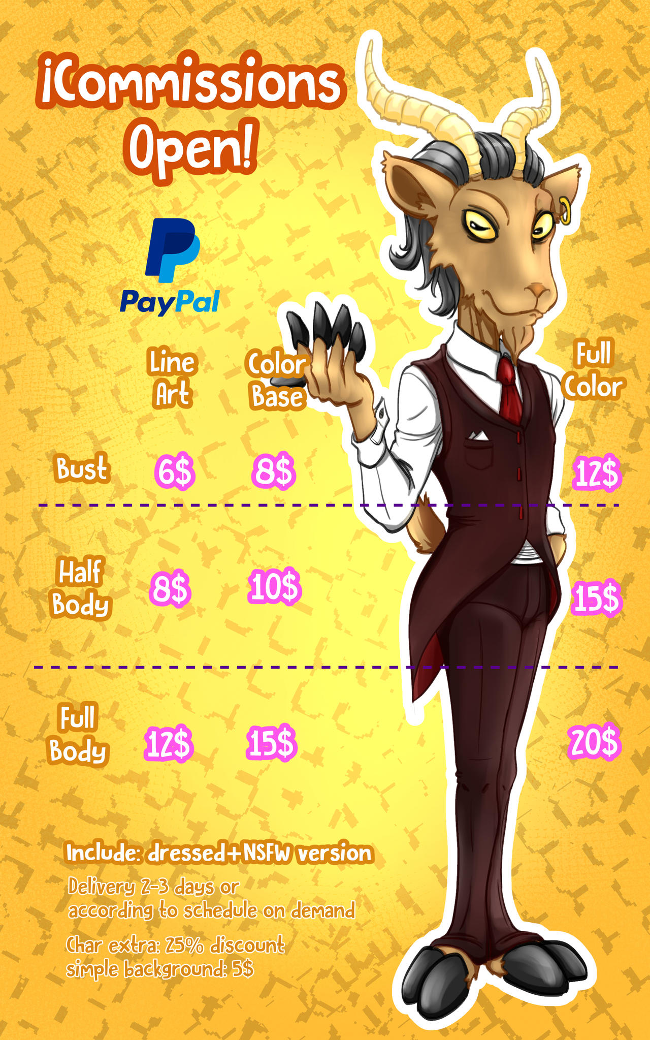 Precios furry NSFW by 1nsh1 on DeviantArt