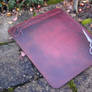 Leather mousepad embroidery stitching