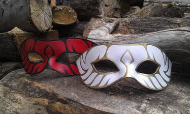leather masks masques cuir