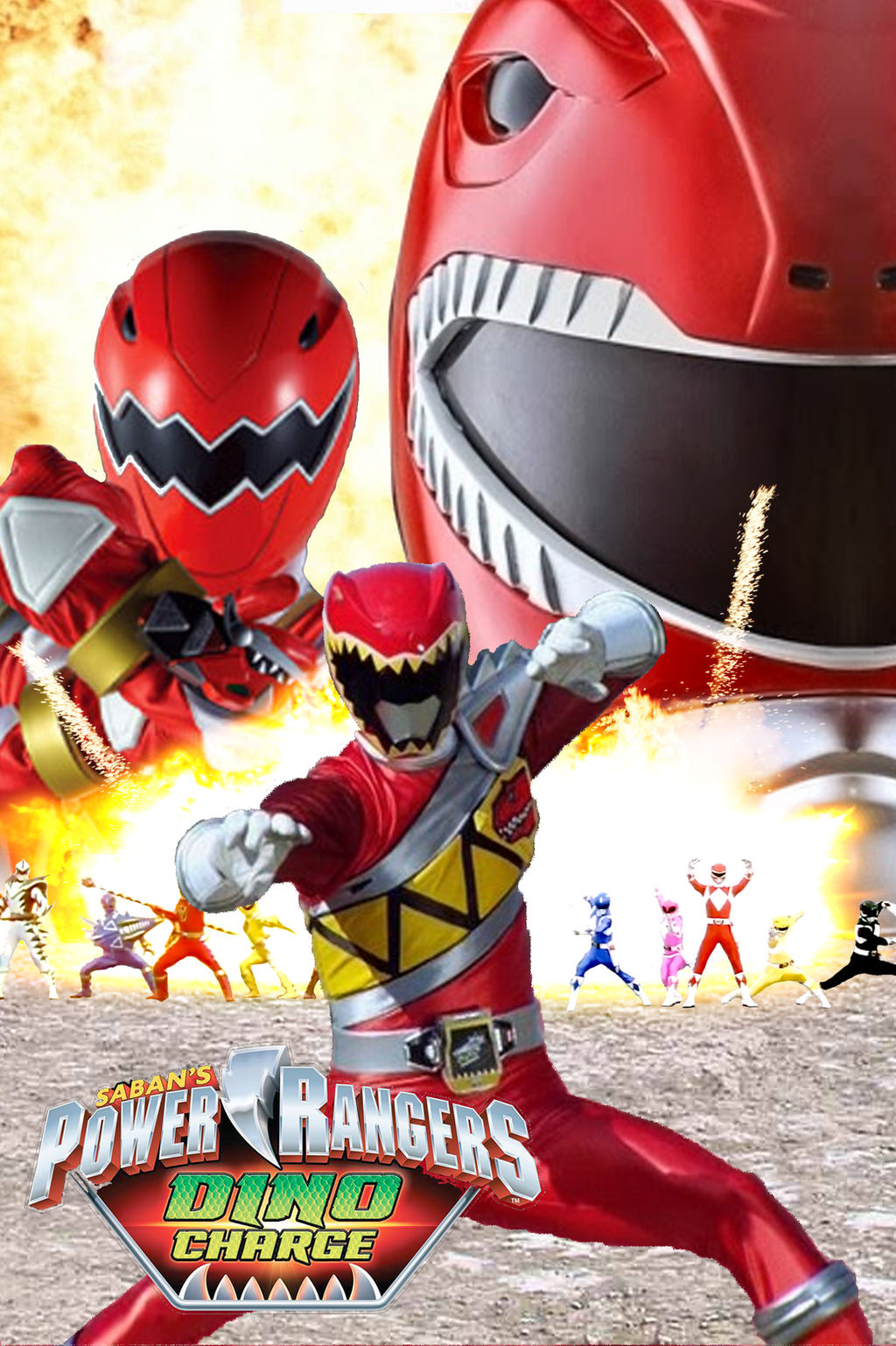 Power Rangers Dino Charge Poster