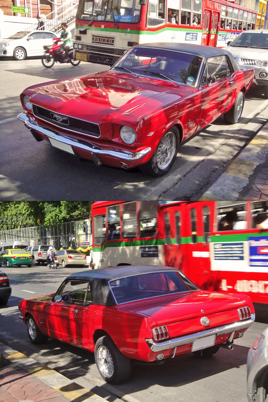 Red Mustang