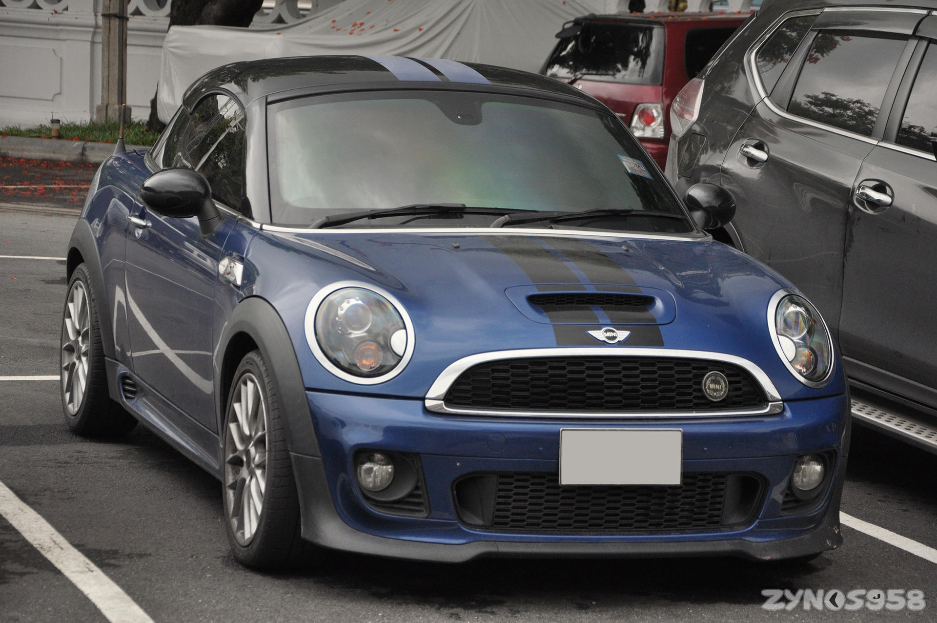 Mini R58 Hp Blue R58 Mini Coupe by zynos958 on DeviantArt
