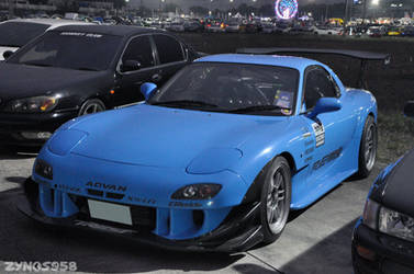 Blue modified FD3S by zynos958