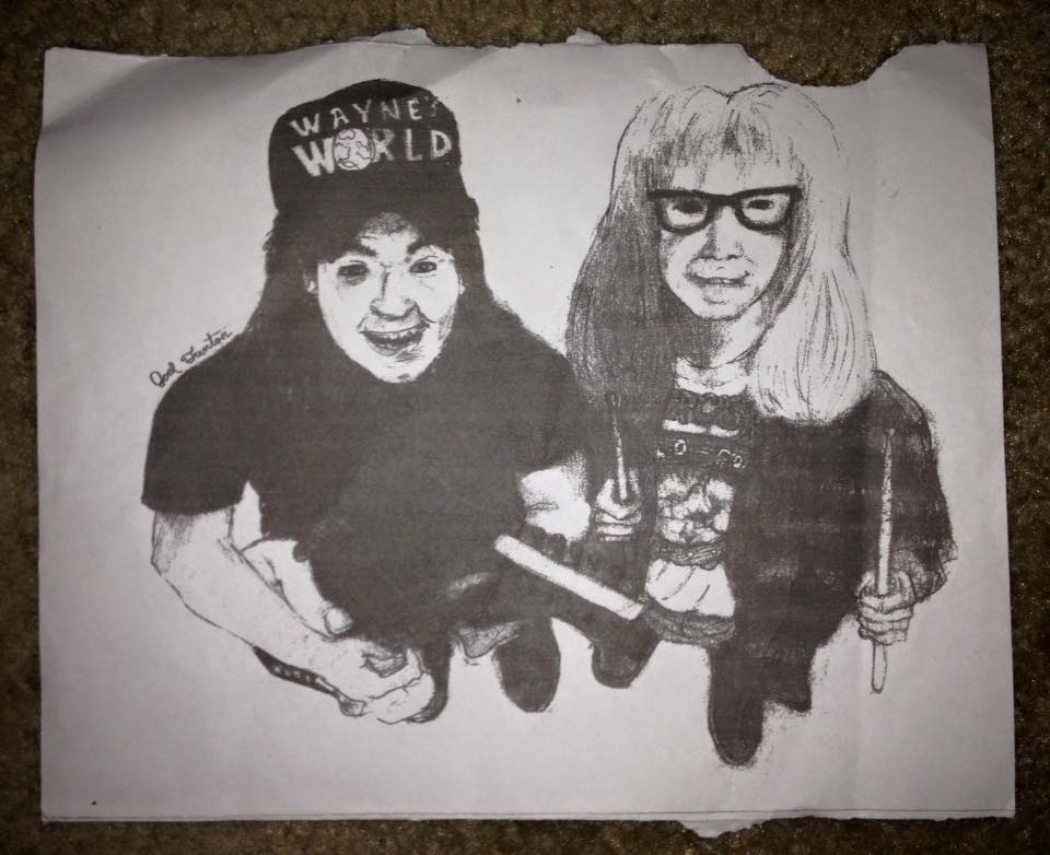 Wayne's World Sketch