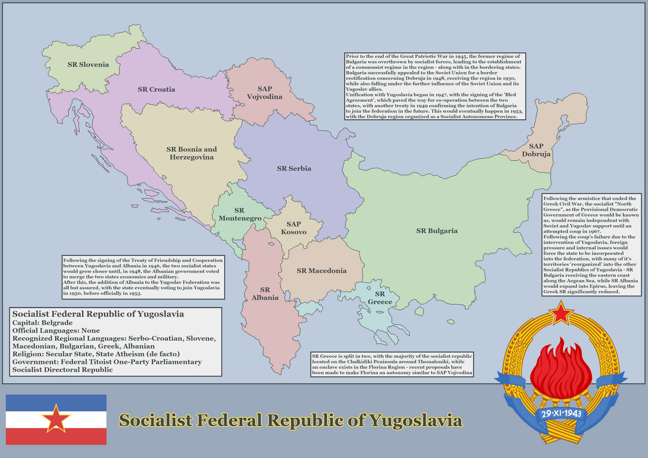 SFR Yugoslavia - Major Powers of the 21st Century by AonfyrLoegaire on DeviantArt