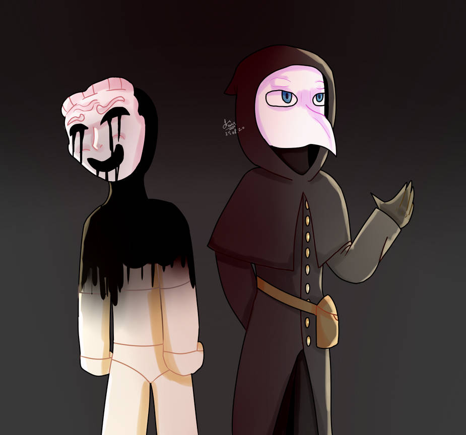 SCP-035 And SCP-049 by UNLuckyONE666 on DeviantArt