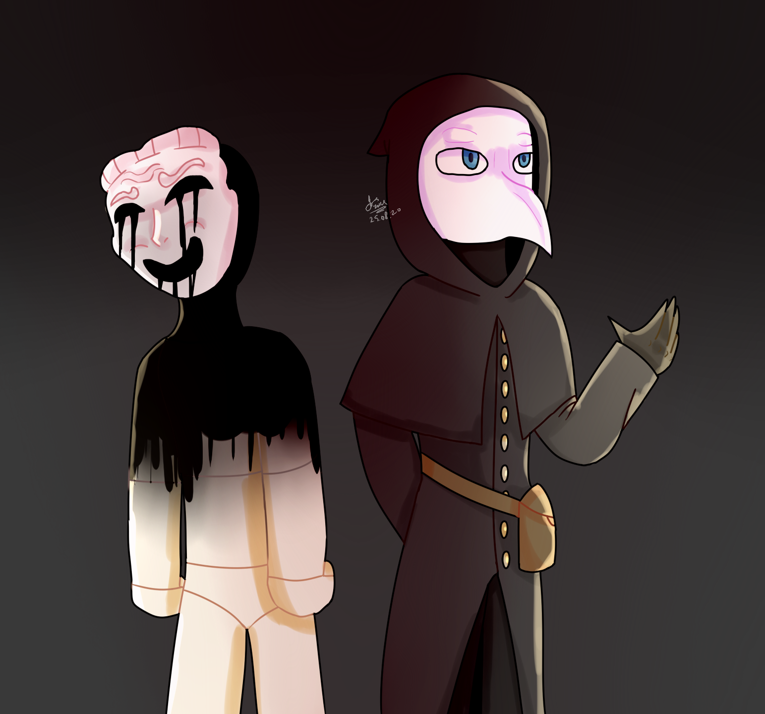 Scp-007 And 049  SCP Foundation Amino