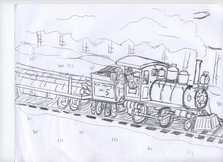 Logging Train by AceNos on DeviantArt