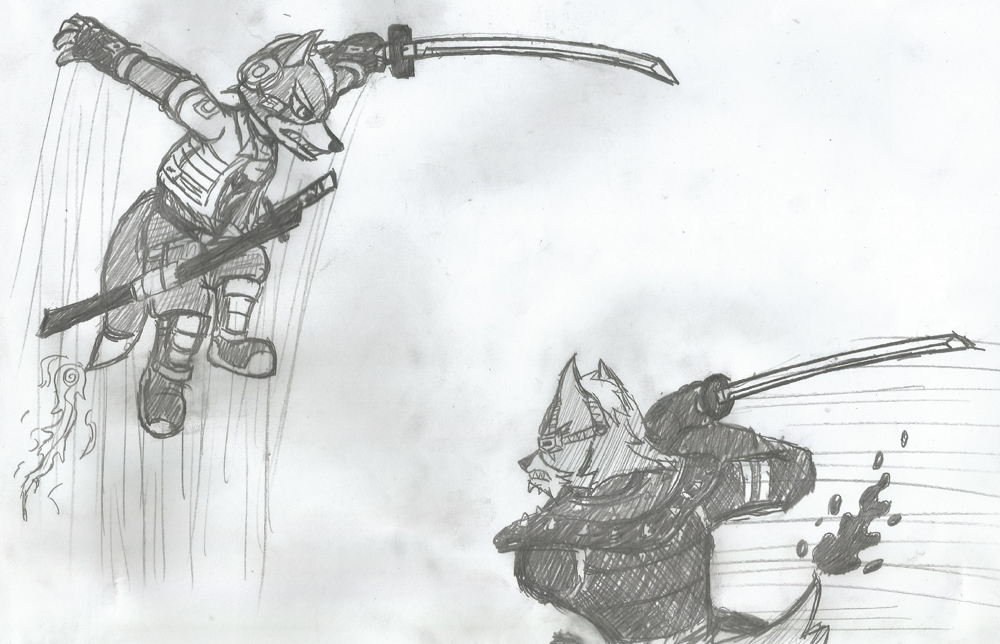 Samurai Pilot: Fox vs Wolf