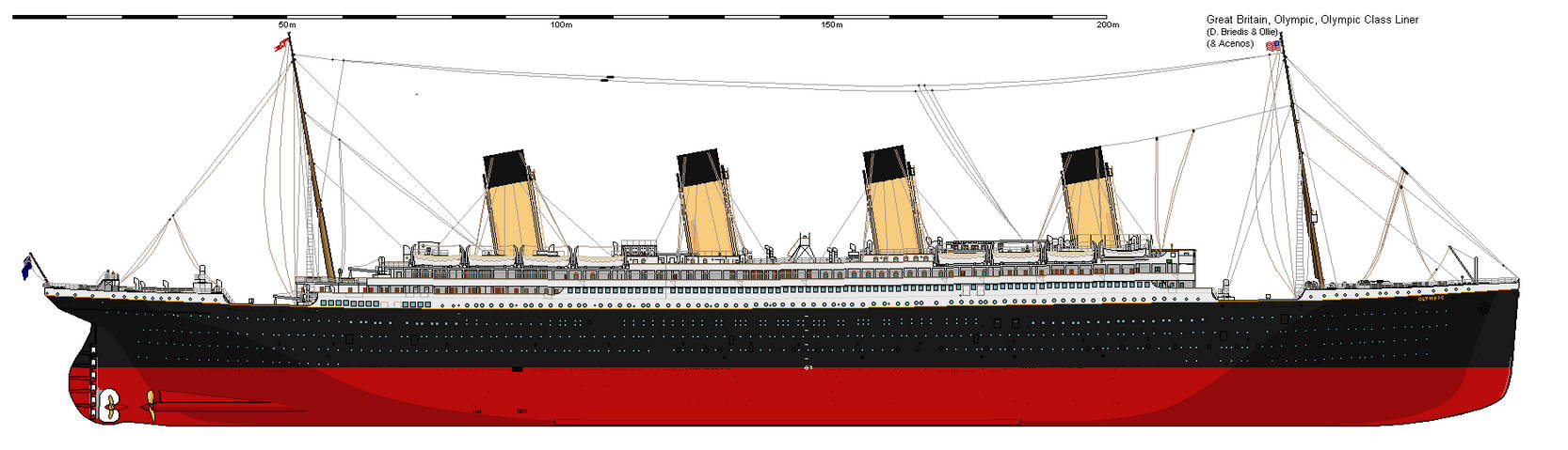 Updated Shipbucket RMS Olympic.