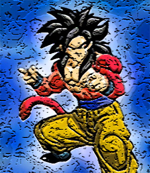 Retro SSJ4 Goku