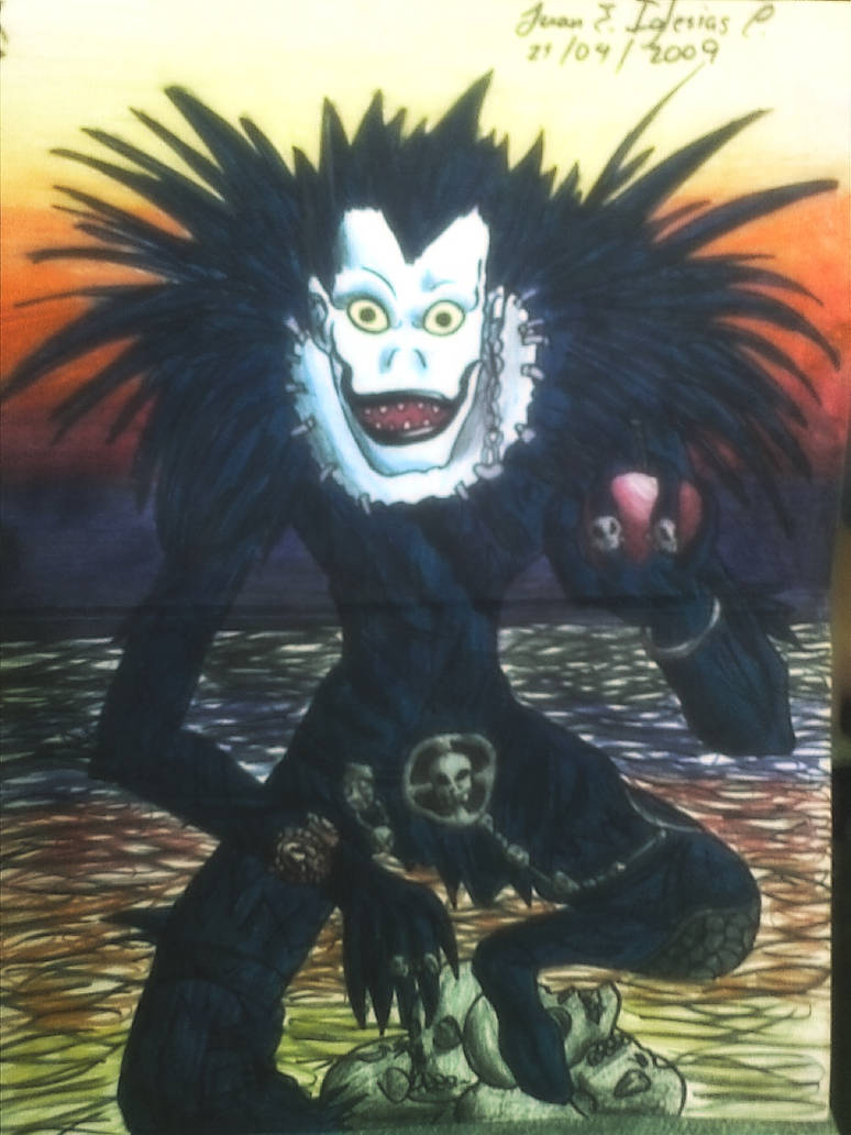 Ryuk Drawing by JuanIglesias90 on DeviantArt