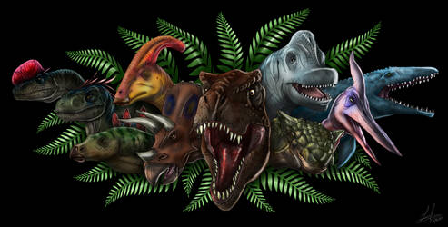 Dinosaurs by JuanIglesias90