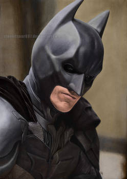 Batman The Dark Knight (COLORED)