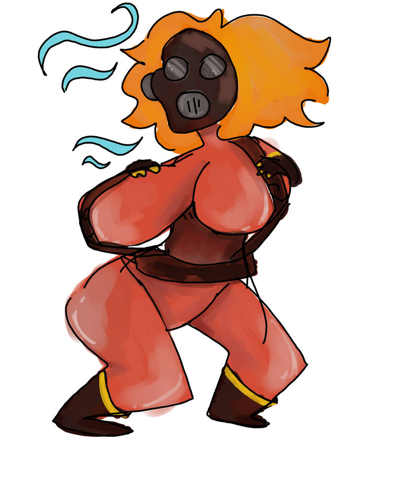 Fe Pyro fem pyro by atherborn on DeviantArt