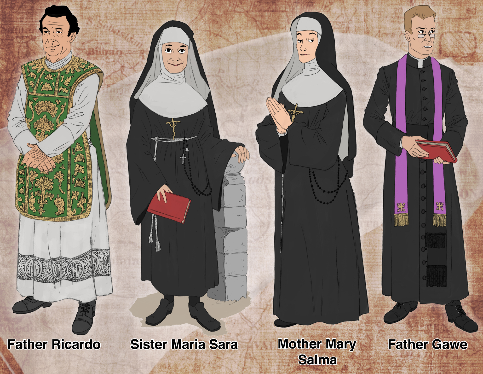 Catholic Characters Concepts