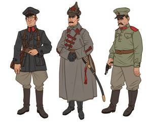 Early Red Army Officers