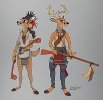 Deer Tribe Warriors