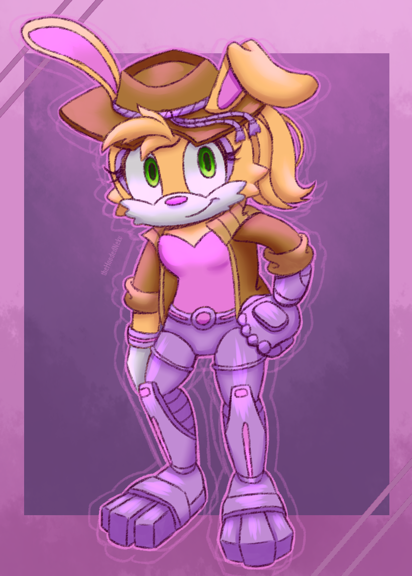 Robo Rabbit Girl Robo Bunnie by theHoodedNeku on DeviantArt