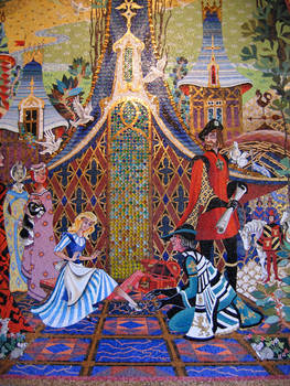 MK Cinderella Castle Mural 8