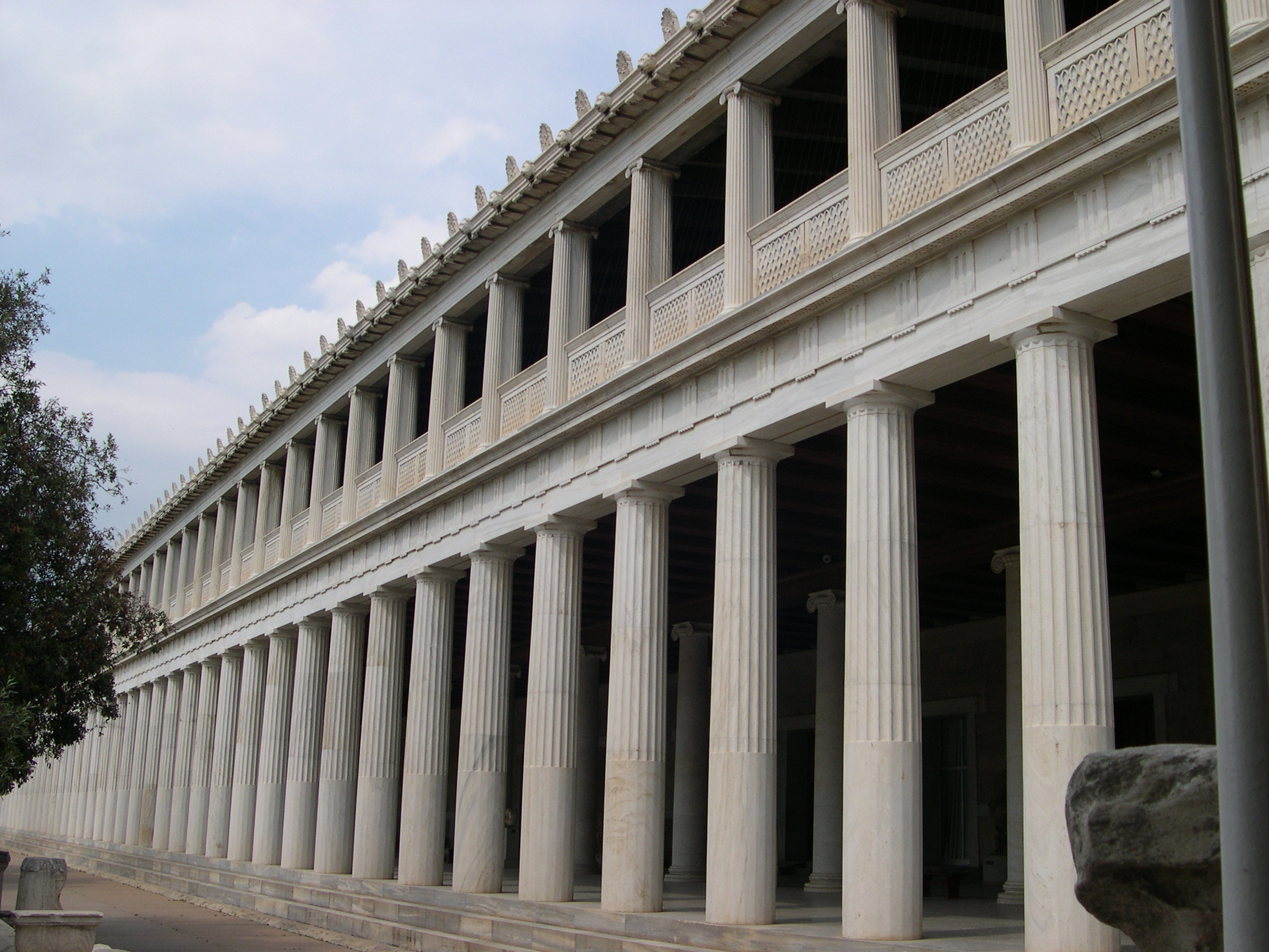 Stoa of Attalos 2 by AreteStock on DeviantArt